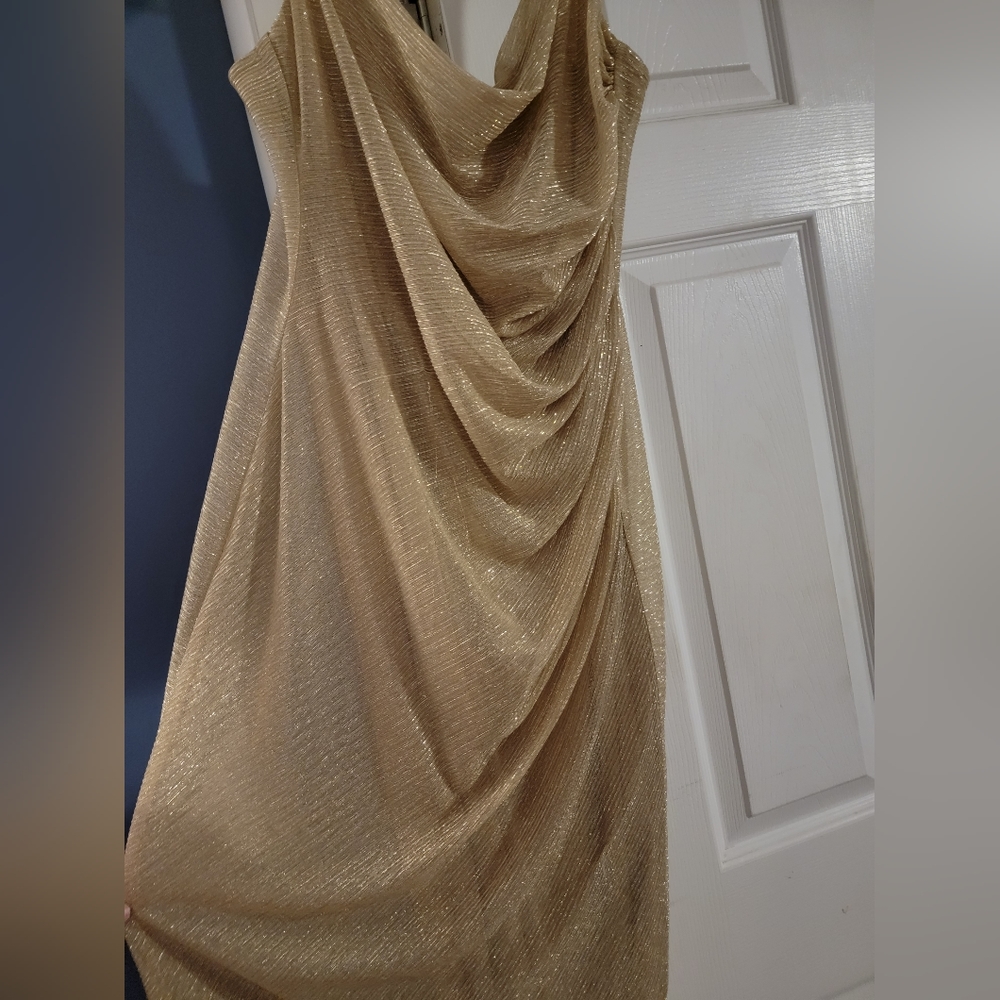 Sparkling champagne cocktail dress